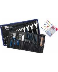 Gereedschaps assortiment in roltas