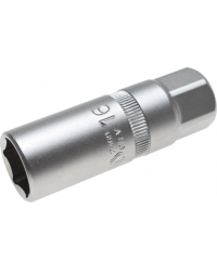 Bougiedopsleutel met magneet, zeskant | 10 mm (3/8") | 16 mm