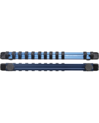 Opsteekrail voor 12 dopsleutels | magnetisch | voor 10 mm (3/8")