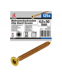 Houtschroeven T20 4.0x50 mm