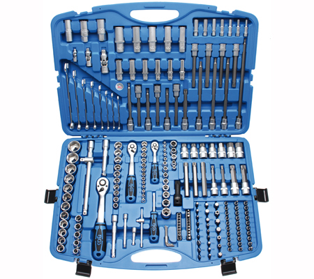 213-delige doppendoos 1/4" + 3/8" 213-delige doppendoos 1/4" + 3/8"