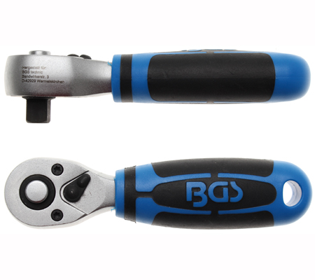 Korte ratelsleutel 3/8" BGS209 Korte ratelsleutel 3/8 inch bij MotorWorkx